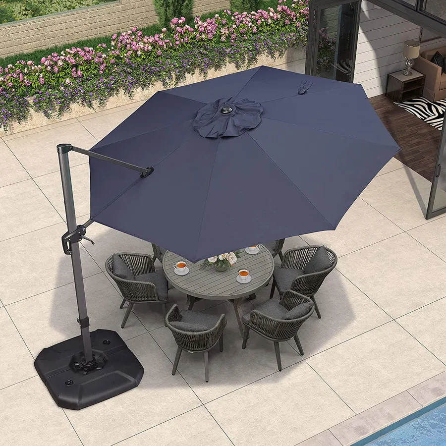 PURPLE LEAF Parasol Base for Economical Parasol ZY04BSSBL-150 - Image 3